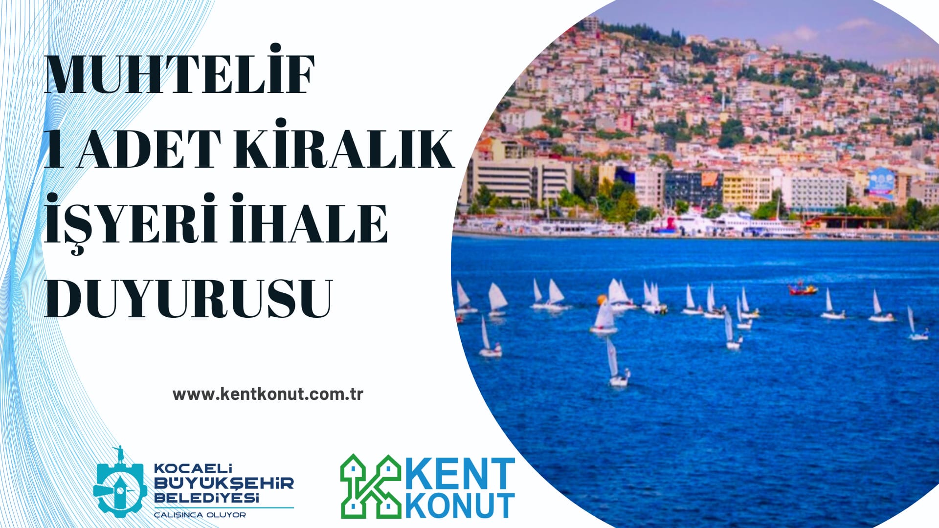 Muhtelif 1 Adet Kiralk yeri hale Duyurusu