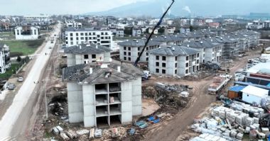 Kartepe Kent Konut Evleri�nde ilerleme y�zde 51